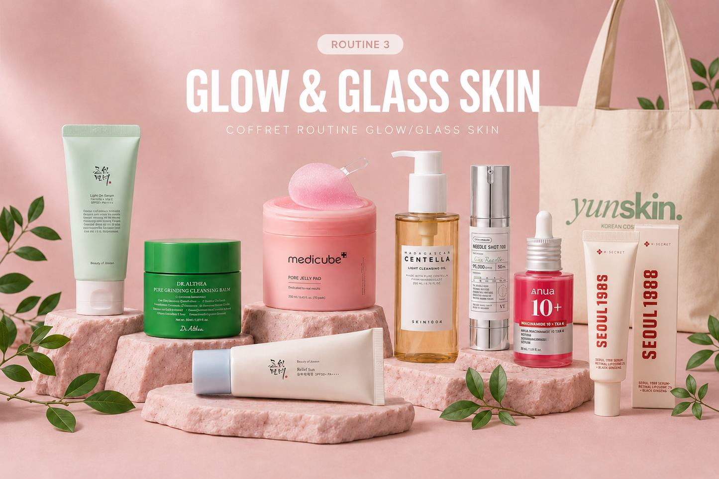 Coffret Routine Glow / Glass Skin